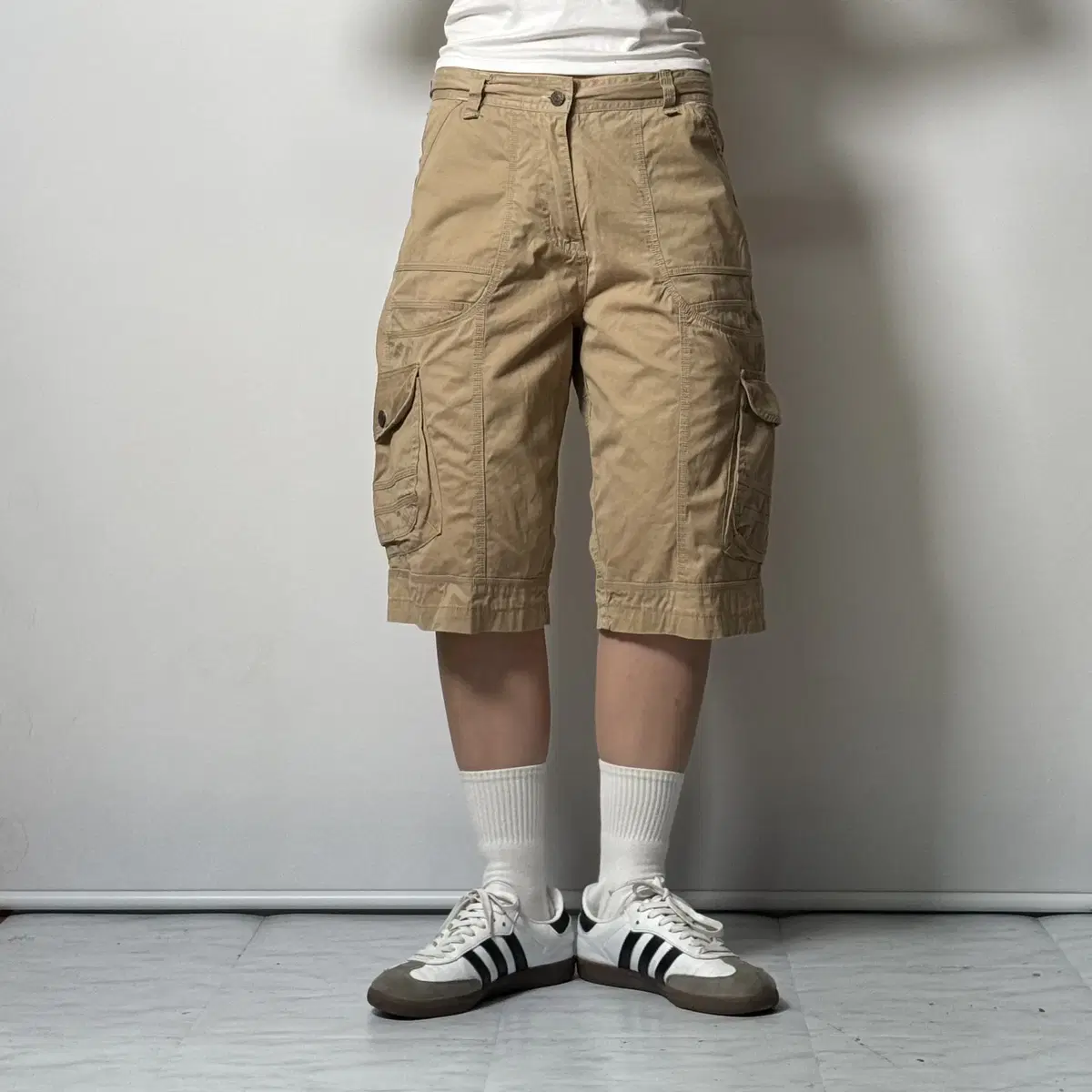 Vintage cargo pants vahn beige 32 [070504]