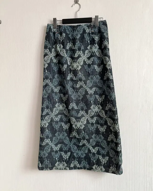 Ozone community denim long skirt