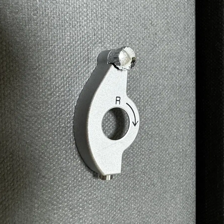 Leica rewind crank (silver, 14437)