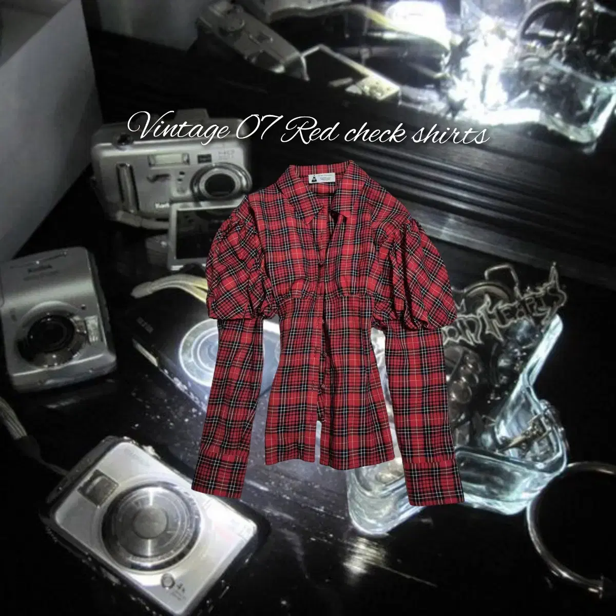 Vintage 07 Red check shirts