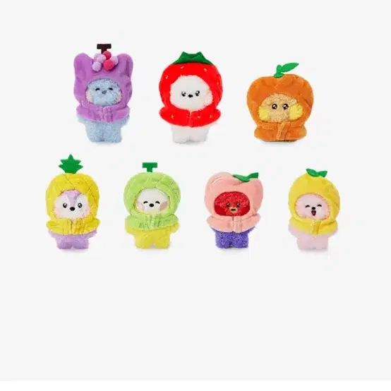 BT21 mini Minini Fruit Theme Plush 뷔 정국