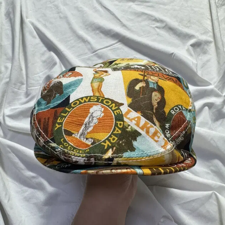 Newyork hat co usa 하와이안 뉴스보이 캡