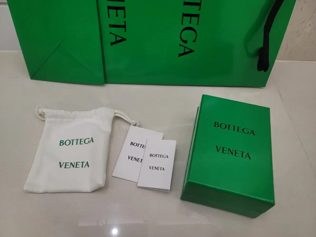 Bottega Veneta Wallet Box Dustbag Booklet