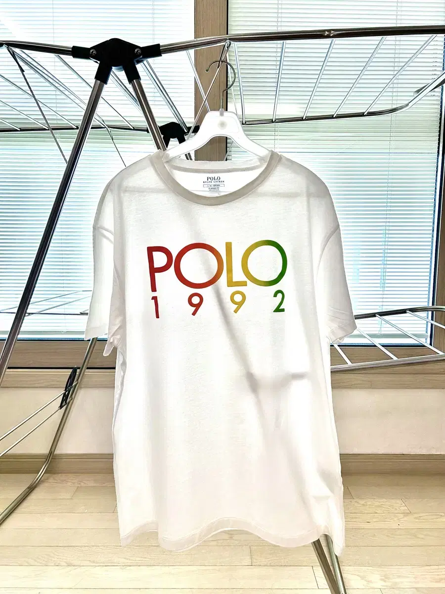 Polo short sleeve T-shirt 90s vintage logo size L