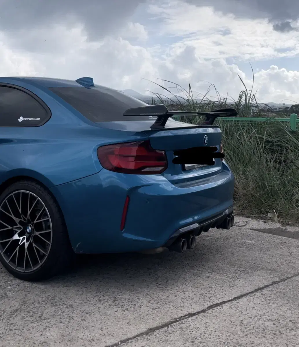 Bmw m2 퍼포먼스윙 순정윙