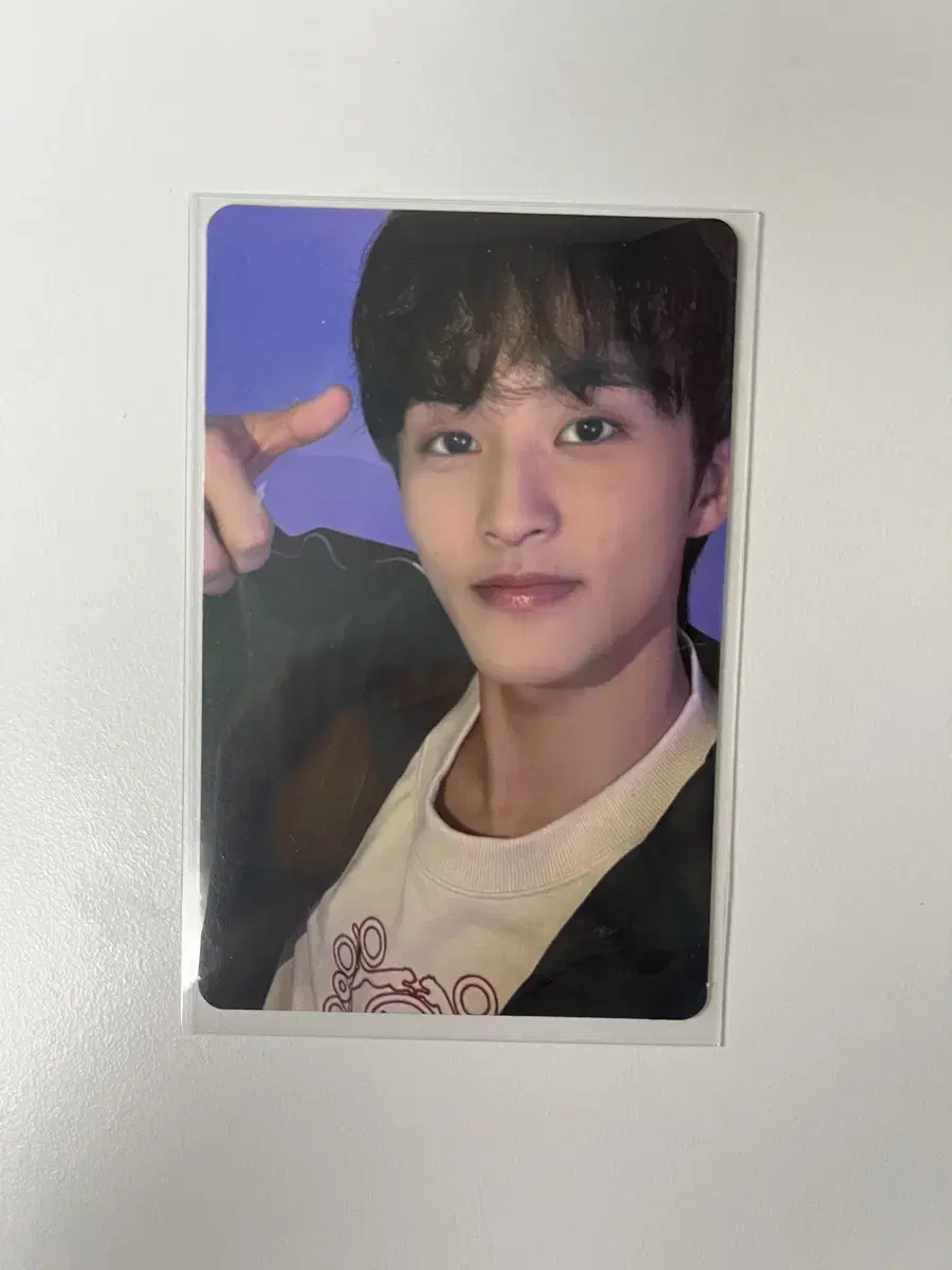 127 Exhibition Tabon mark photocard wts nct