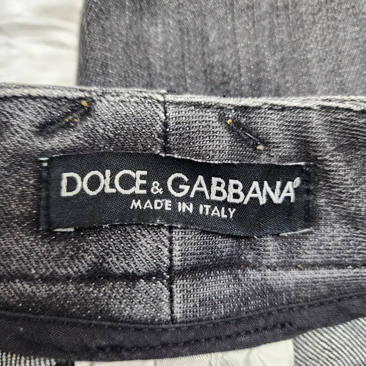 돌체앤가바나 Dolce&Gabbana 데님진 블랙진