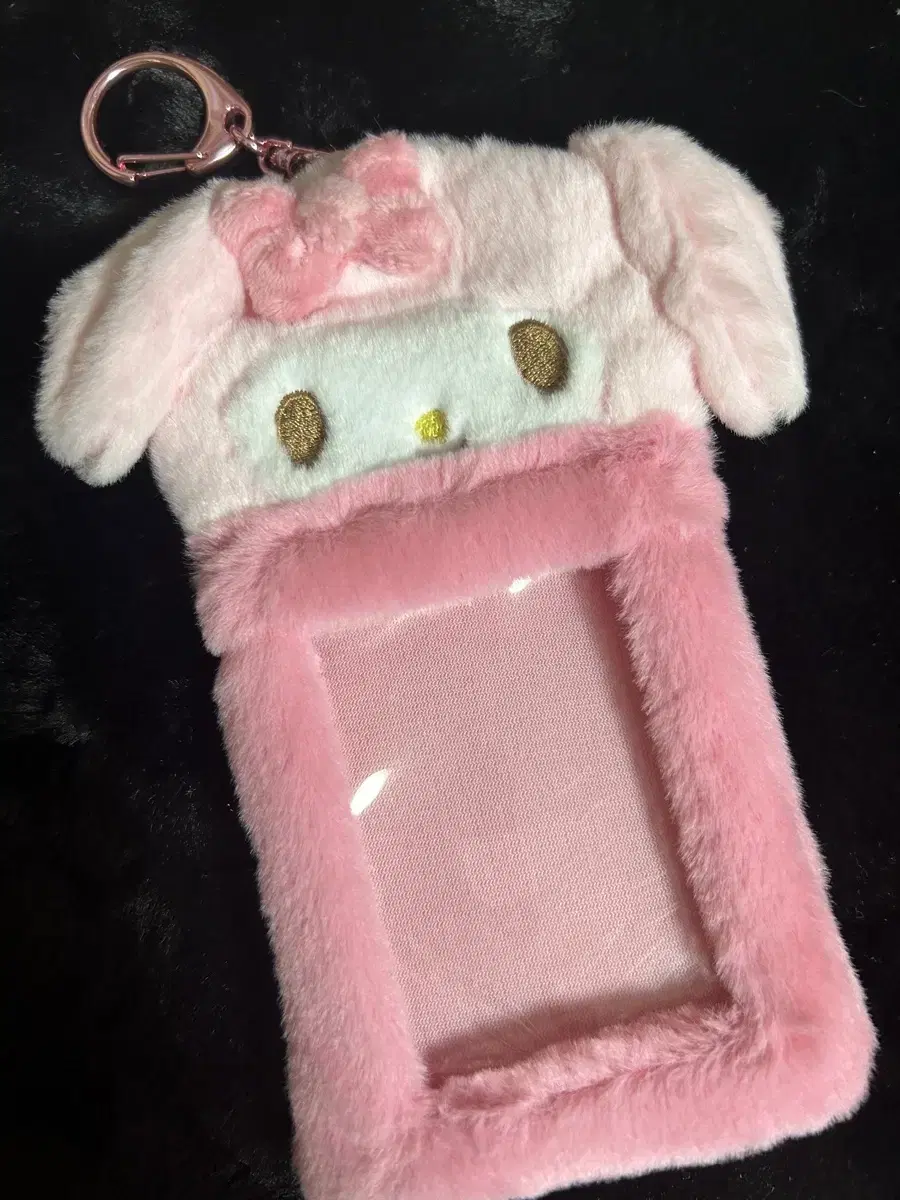 Sanrio Mimelodi Mamel Boa Hair Photocard Holder