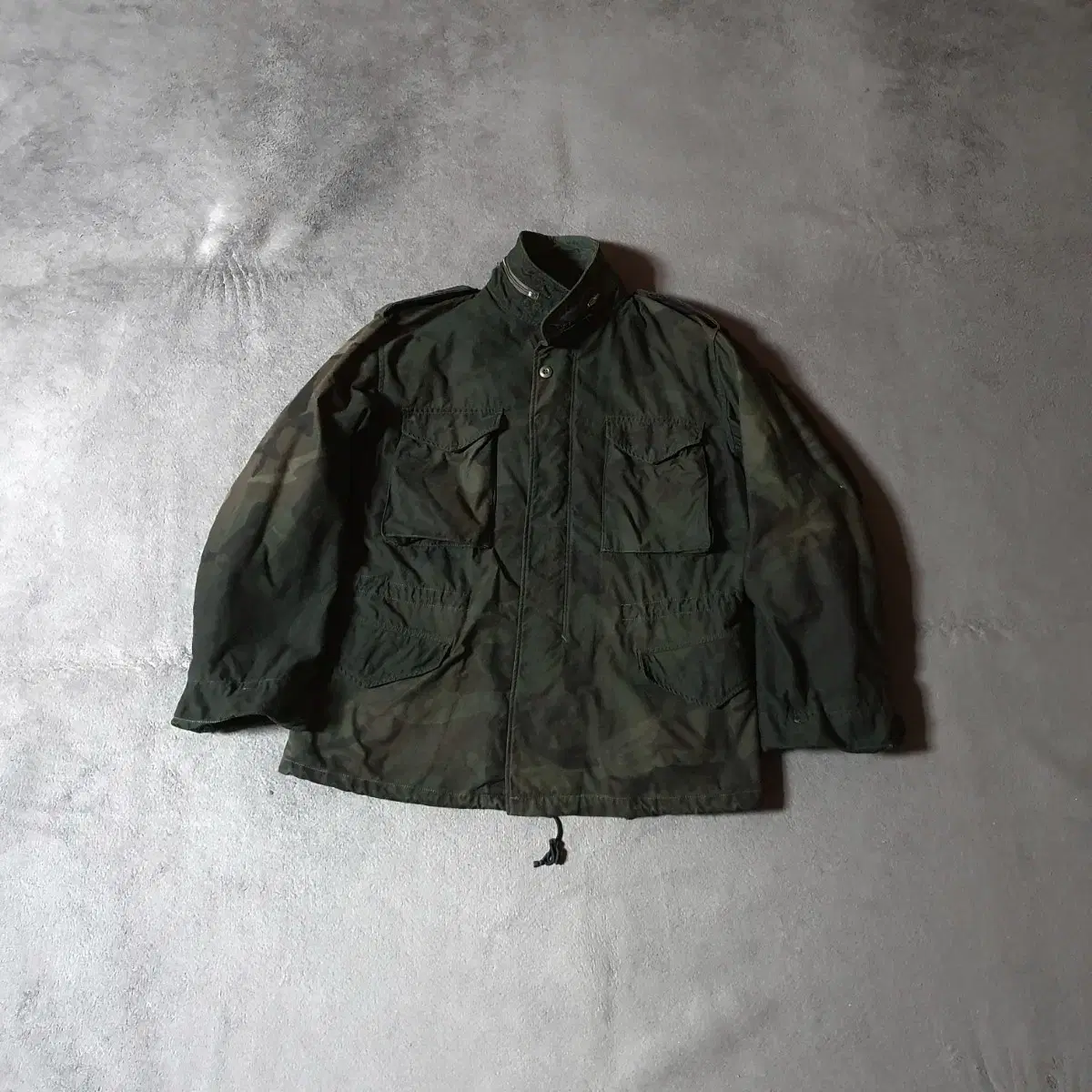 Original m65 Woodland Field Jacket 2XL 4th Generation Dyed 0