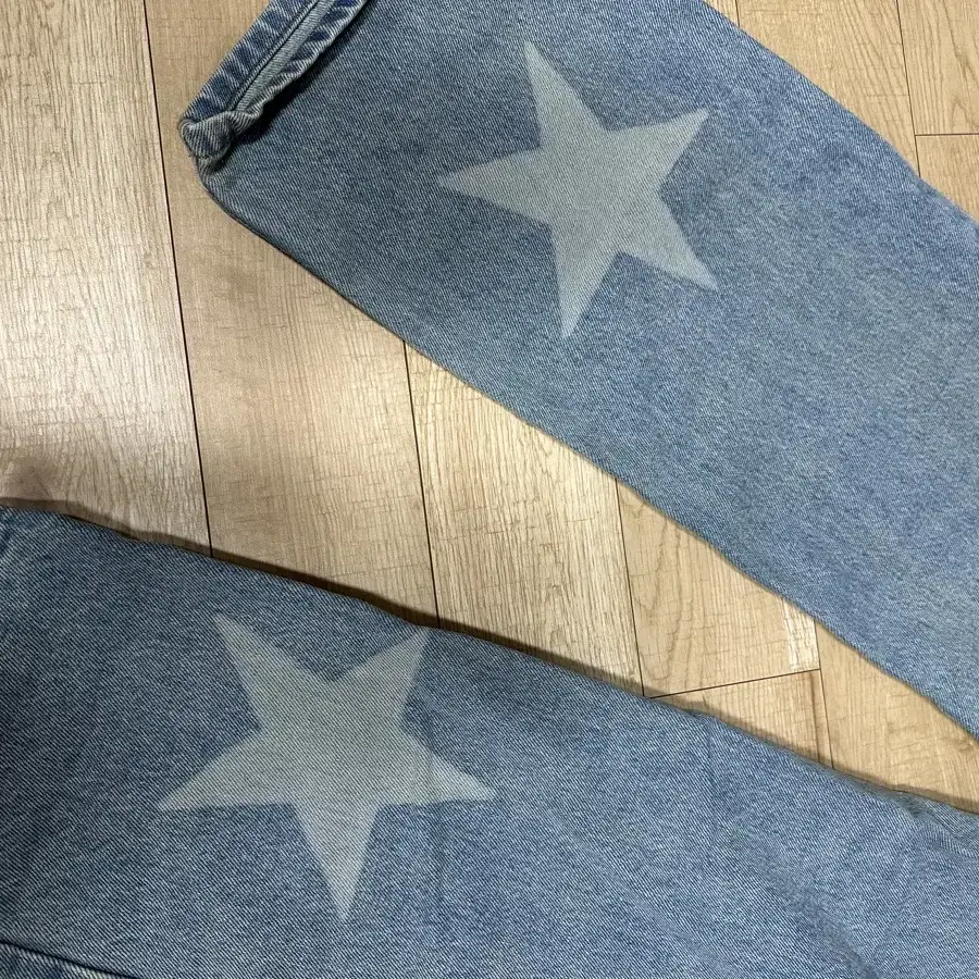 테켓 바지 T jeans light blue