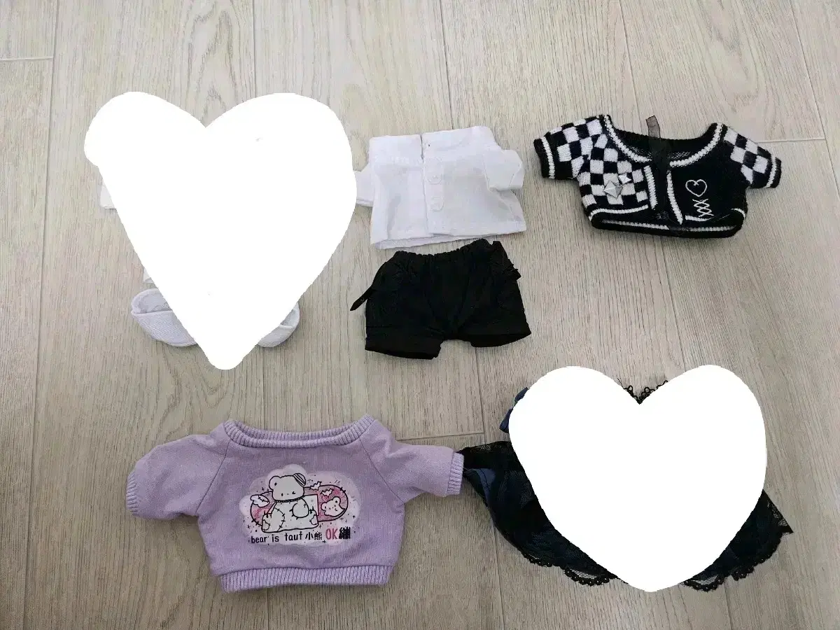 [Talsom] All prices below 5000 won 20cm cottonDoll clothes