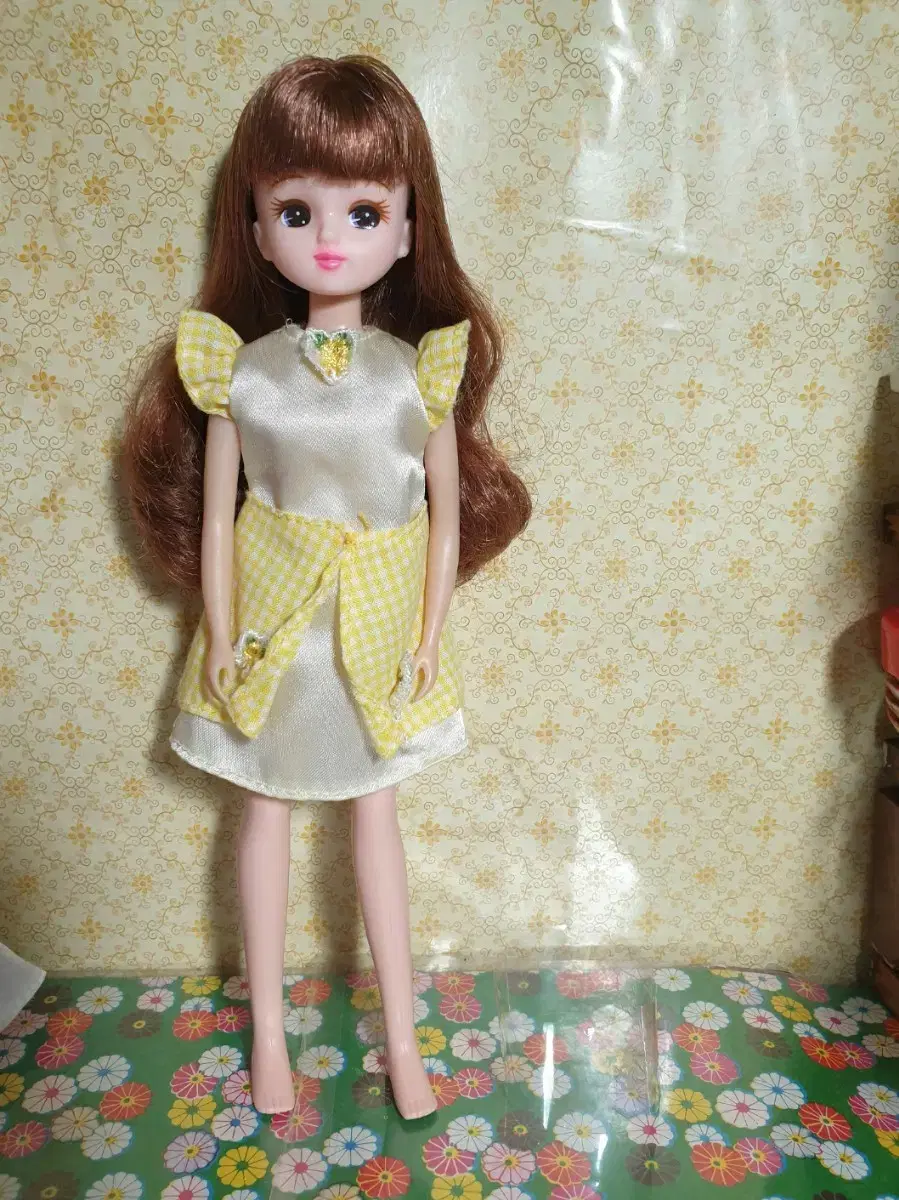 Cute Pink Lips Rika Vintage Doll Classic Doll Rika Doll