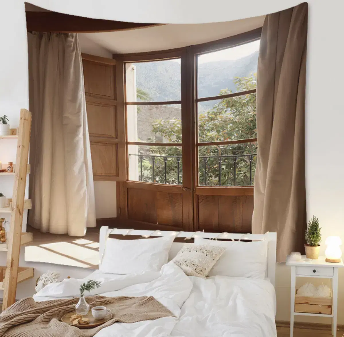 (New product) Giant Fabric Poster 230*180cm Interior Decoration for Self-boarding