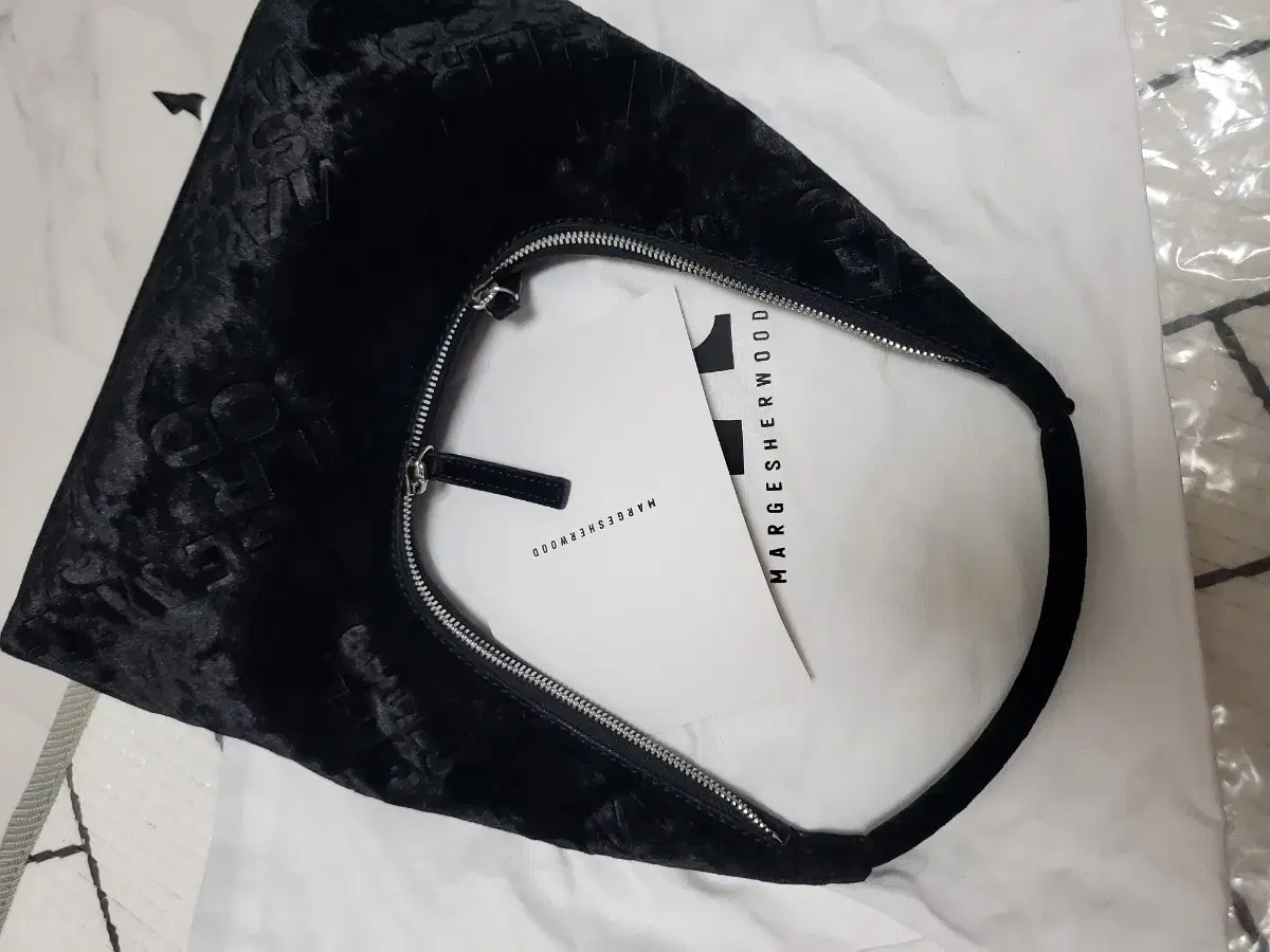 Marcheserwood Velvet Hobo Bag
