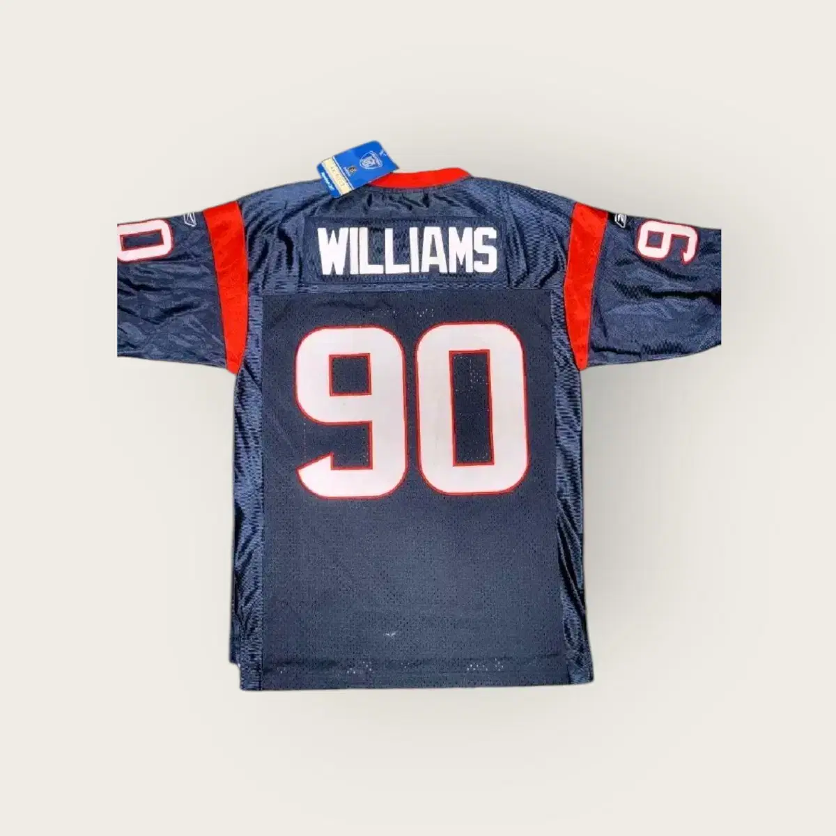 48)NFLx리복 휴스턴 텍산스 WILLIAMS 90" 럭비져지 네이비