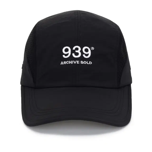 아카이브 볼드 캡 모자 SMALL LOGO MESH CAMP CAP 검정