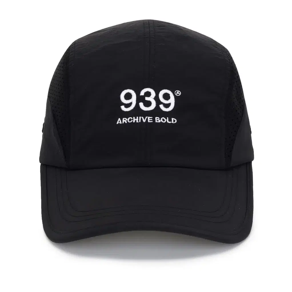 아카이브 볼드 캡 모자 SMALL LOGO MESH CAMP CAP 검정