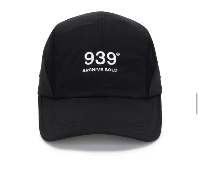 아카이브 볼드 캡 모자 SMALL LOGO MESH CAMP CAP 검정