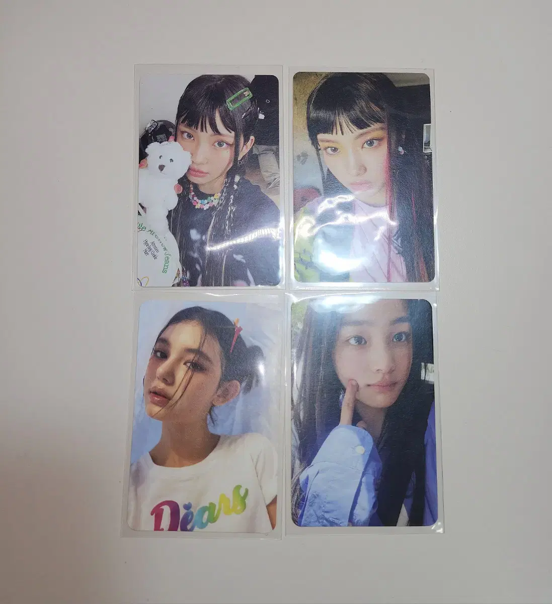 0.1 each ) new jeans Attention minji danielle hyein Alpho photocard WTS