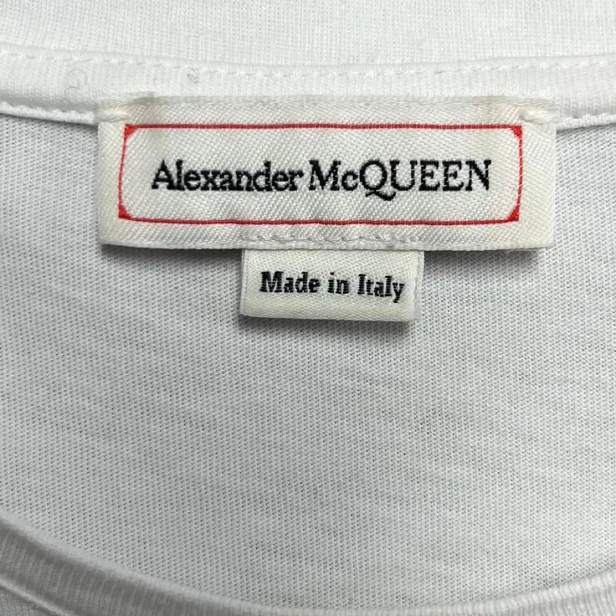 [ALEXANDER MCQUEEN] 알렉산더맥퀸 플라워스컬 프린팅 반팔티