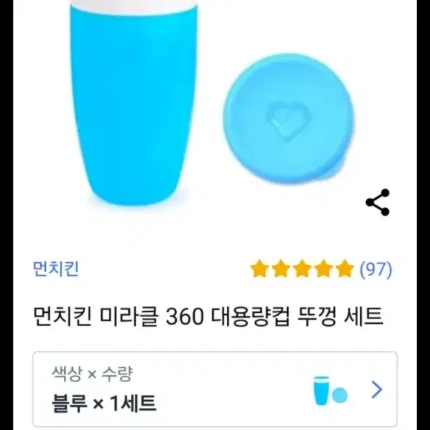 유아 컵사용 트레이닝 먼치킨 360도 컵