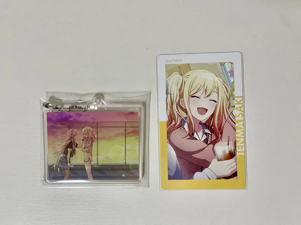 Psekka Tenma Saki acrylic keyring , Epic Card