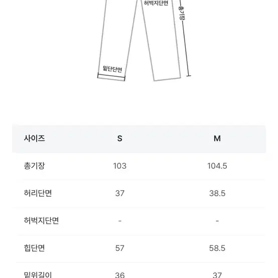 서울베이스드 코튼 백 포인트 진 바지