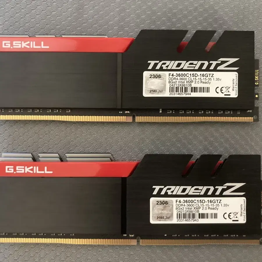 지스킬 DDR4 고수율 16gb(8x2) 2세트 cl14 cl15