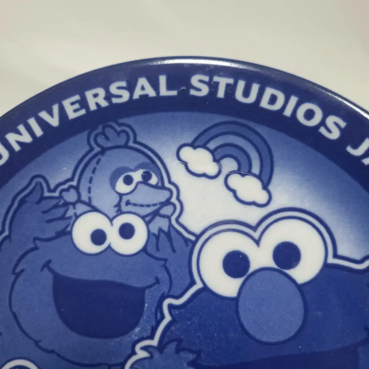 usj 유니버셜 세세미스트리트 엘모 접시 플레이트 한정 굿즈 피규어 인형