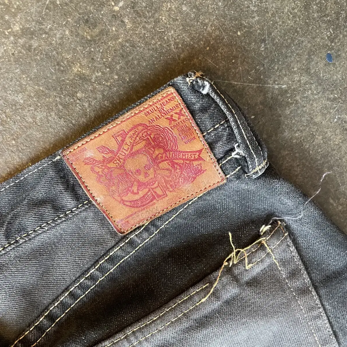 JP Skull jeans 5109xx selvedge