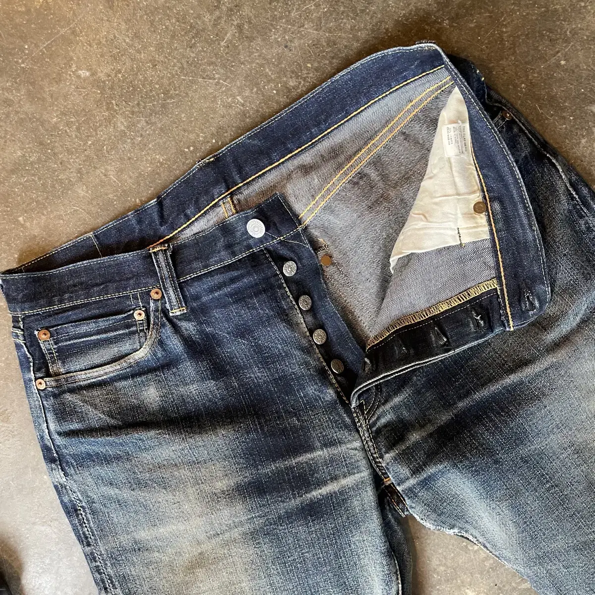 JP FLATHEAD F350 selvedge