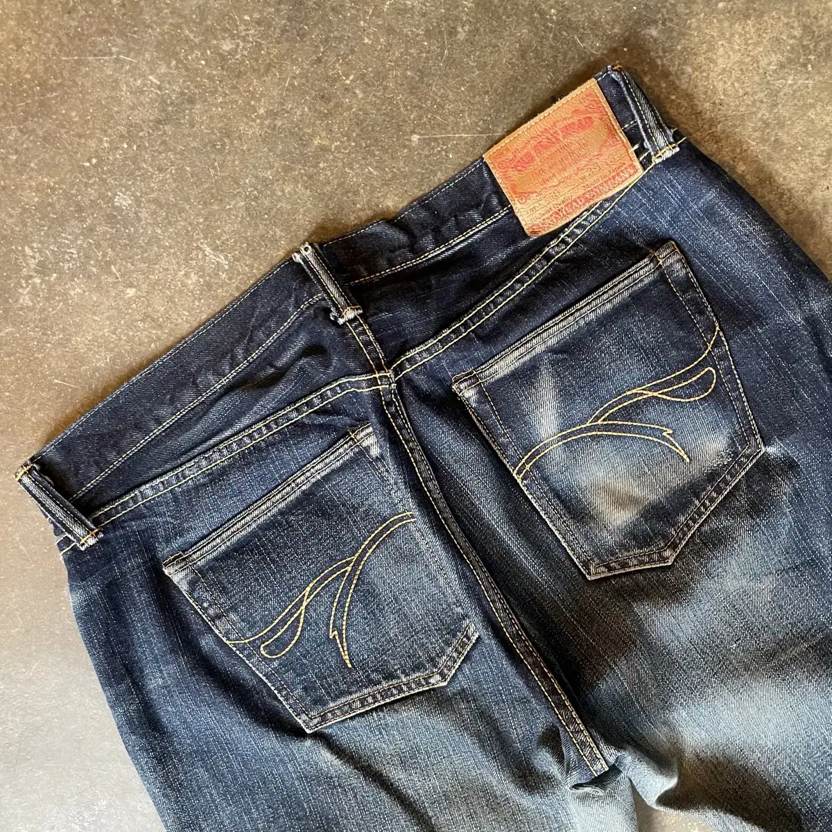 JP FLATHEAD F350 selvedge