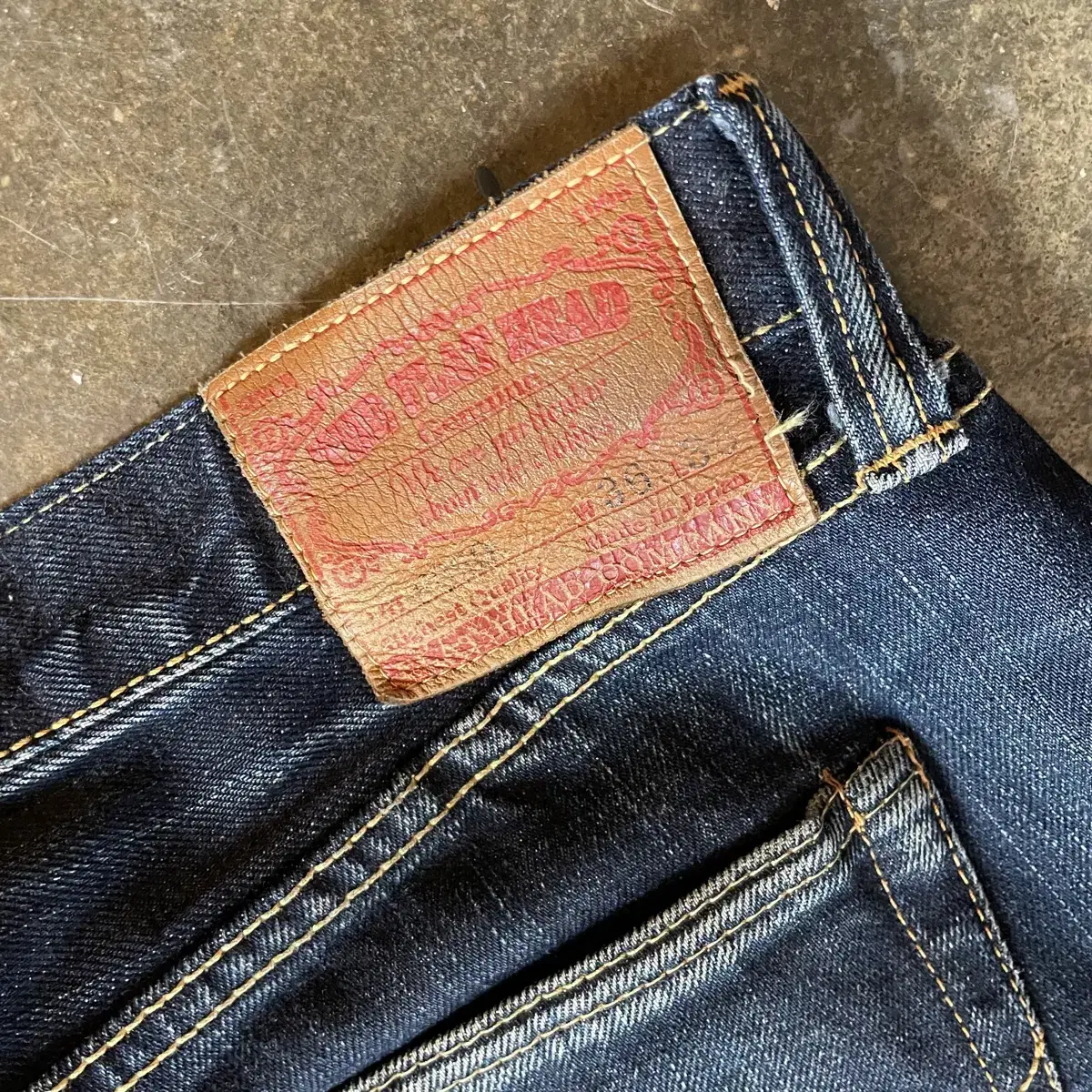 JP FLATHEAD F350 selvedge