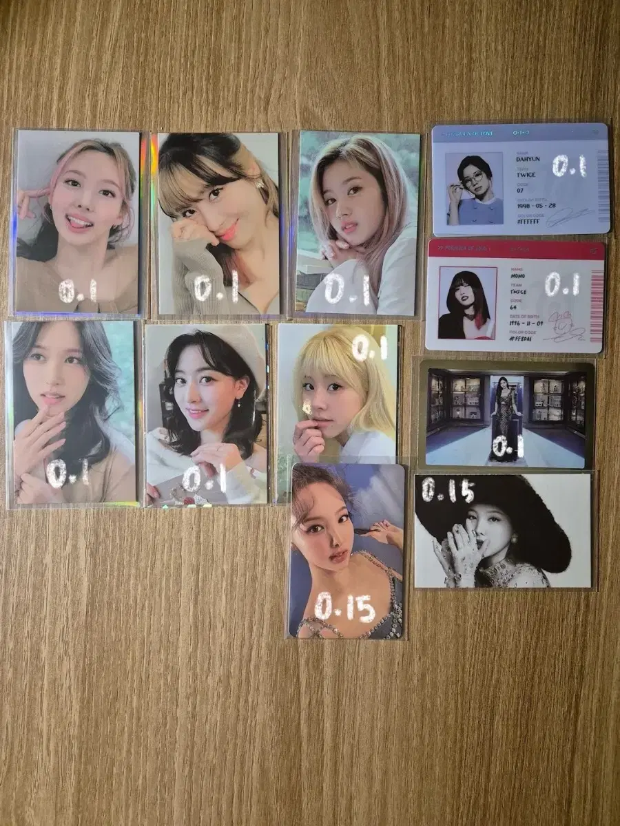 Twice photocard sell it