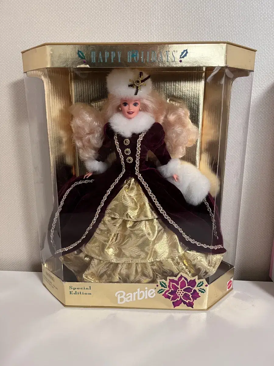 Vintage Happy Holidays Barbie