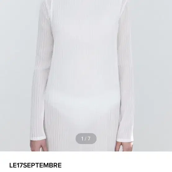 le17septembre PLEATS 플리츠 탑(새상품) 화이트,블랙