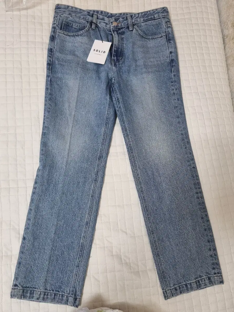 Solid Homme 22SS Straight Cropped Jeans 48 Sells