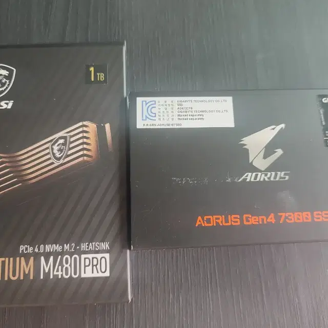 G3 NVME SSD,AORUS Gen4, M480 PRO 1tb 2tb