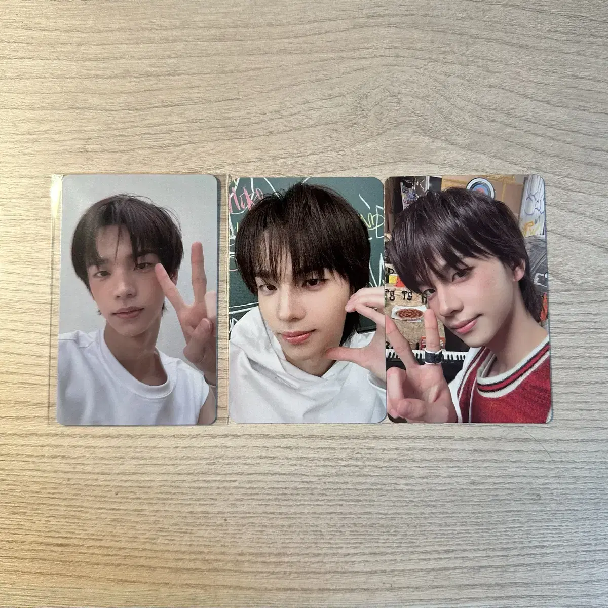 TWS ShinYu unreleased photocard ld photocard wts sell 카톡올리브영올영포켓씨유 cu