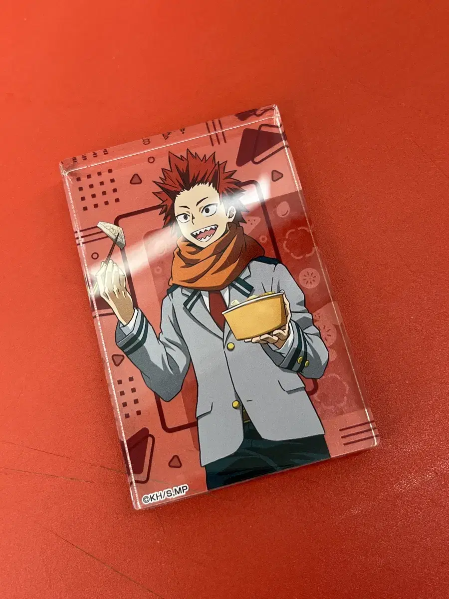 Nahia MyHeroAcademia Kirishima Odeng acrylic Block