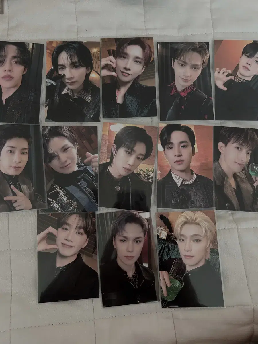 Seventeen Hotel Membership kit 13 people photocard selling