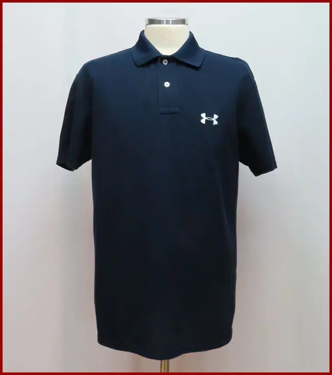 Under Armour/Gon Short-Sleeved T-Shirt/100 size/button-up (B-5)