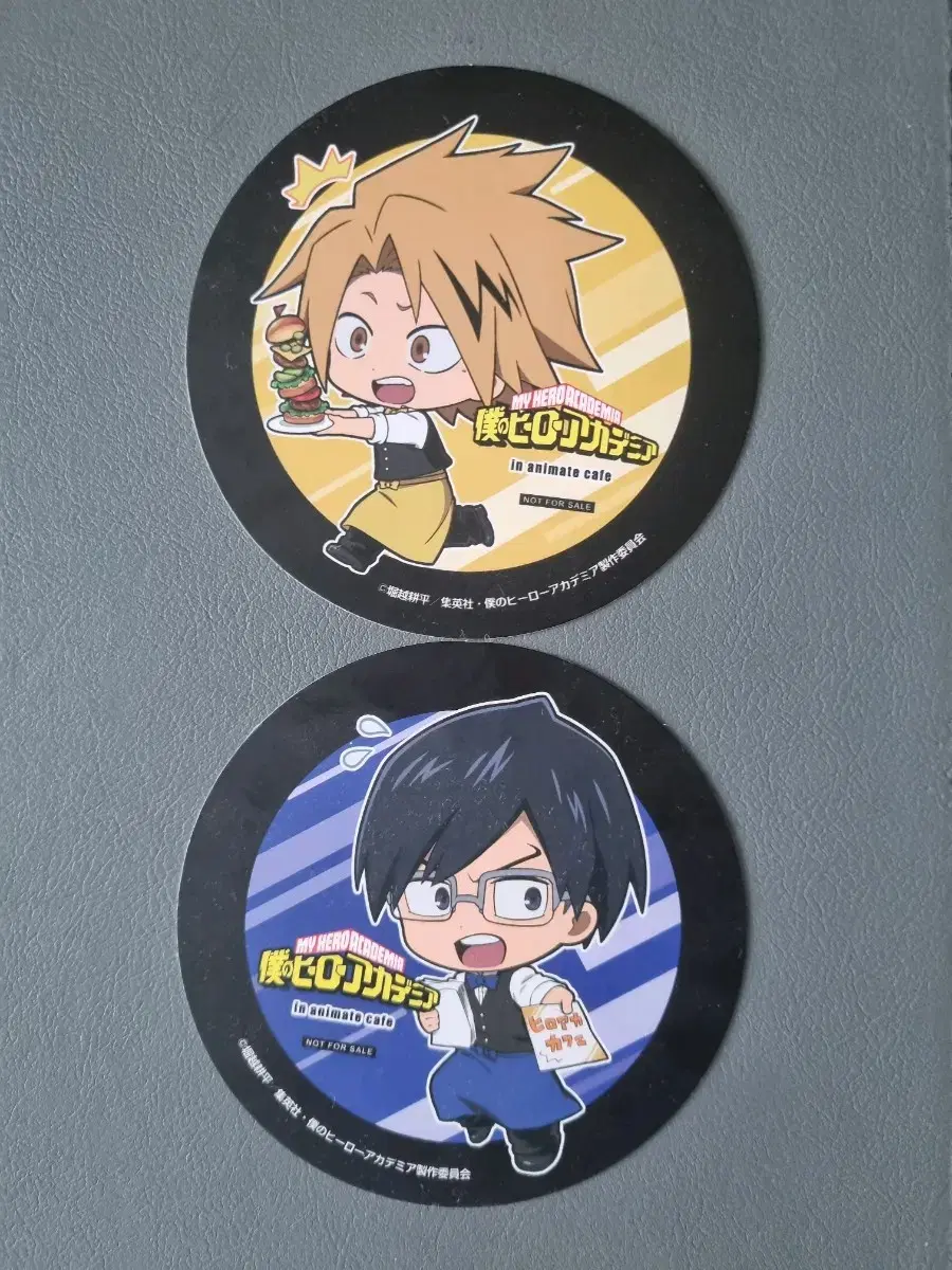 Bulk) Nahia Hiroaka Animate Cafe Coaster Kaminari Iida