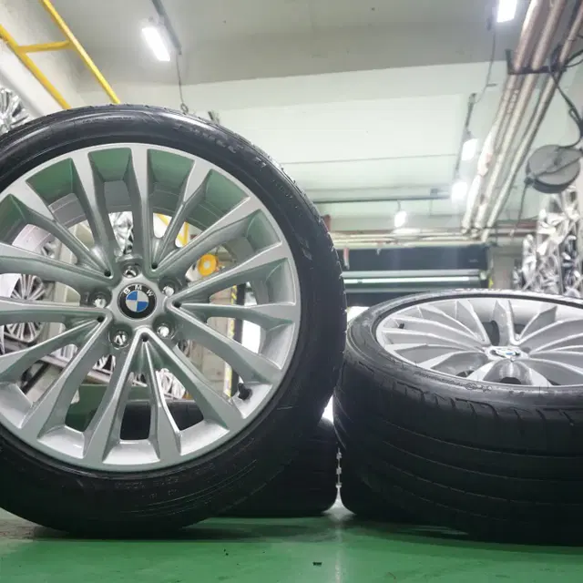 BMW 520d 520i g30 632스타일 18인치 중고 휠 타이어.