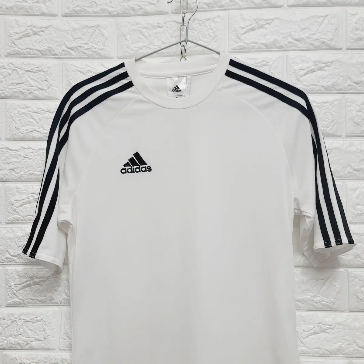 S-(adidas) 아디다스 climalite 반팔 라운드 47*68