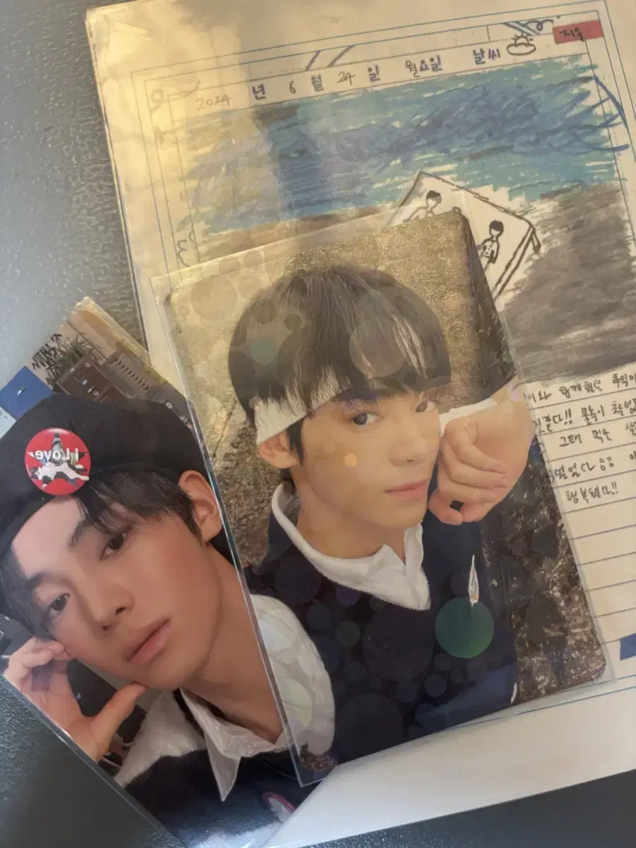 Tours photocard,postcard sell jin/jihoon