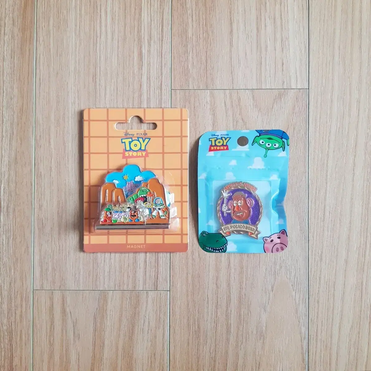 CGV Cine Shop Merchandise Toy Story Magnet + Badge