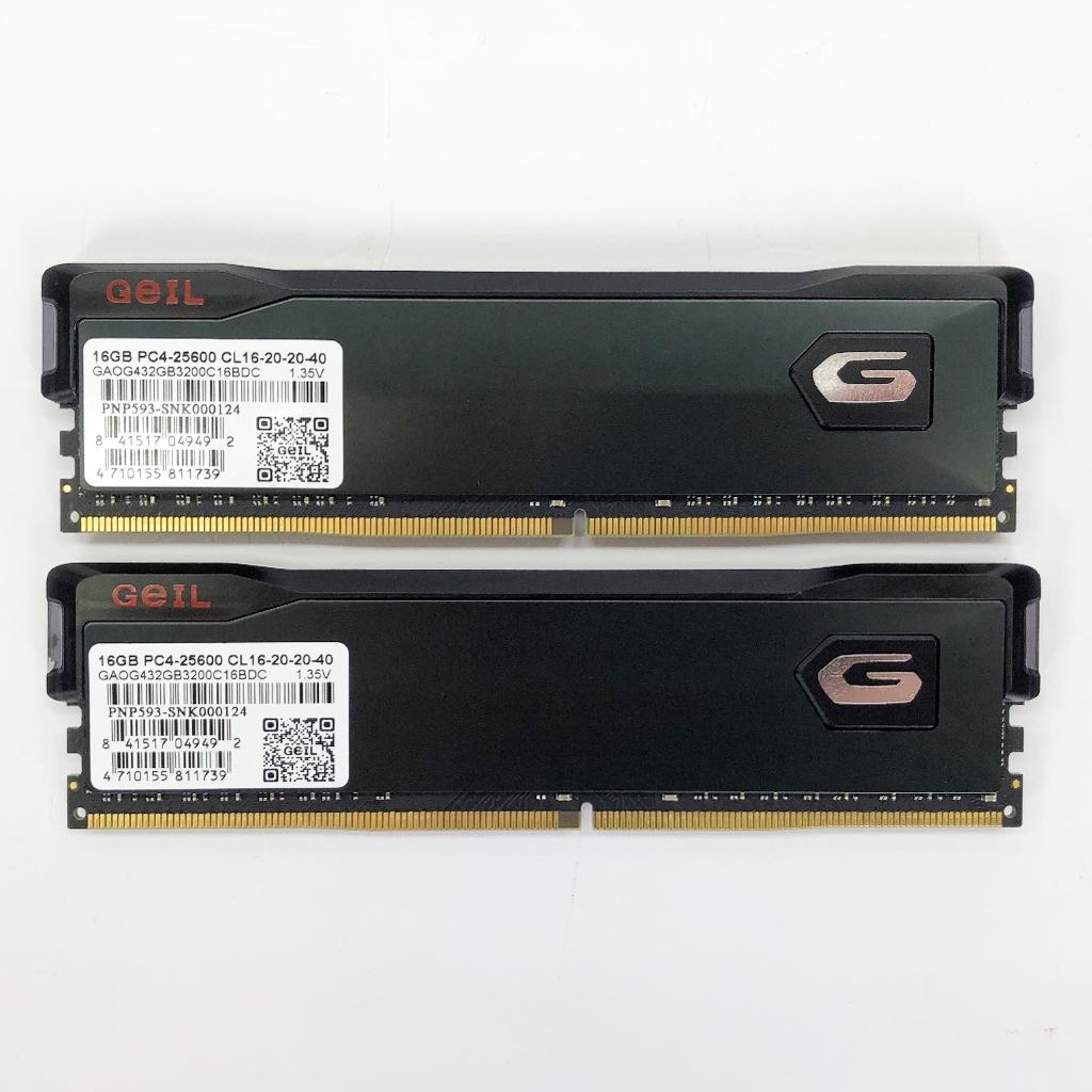 32G) GeIL DDR4-3200 ORION Gray 16GX2개