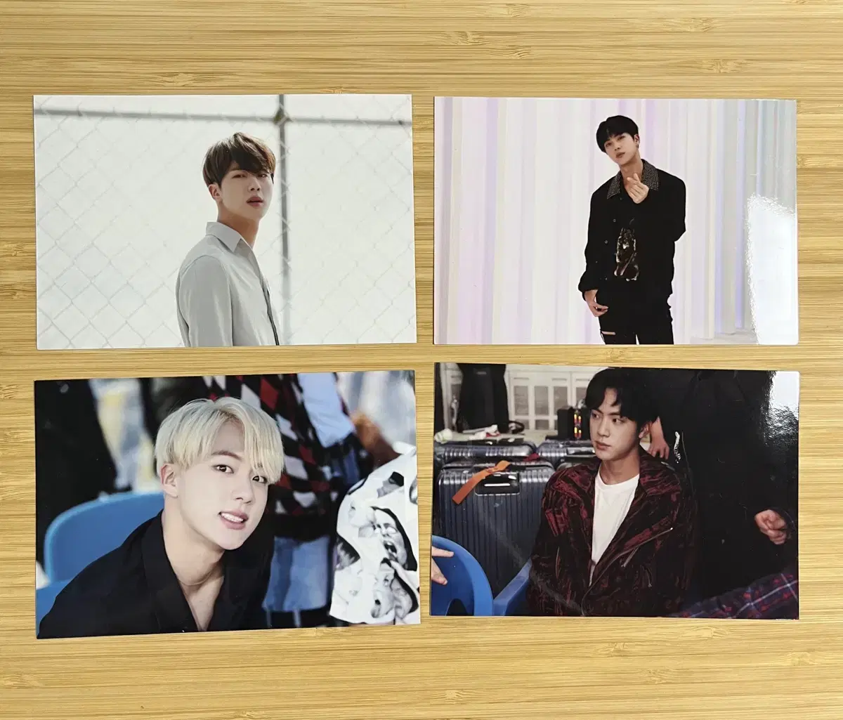 Bangtan Today exhibit jin prints