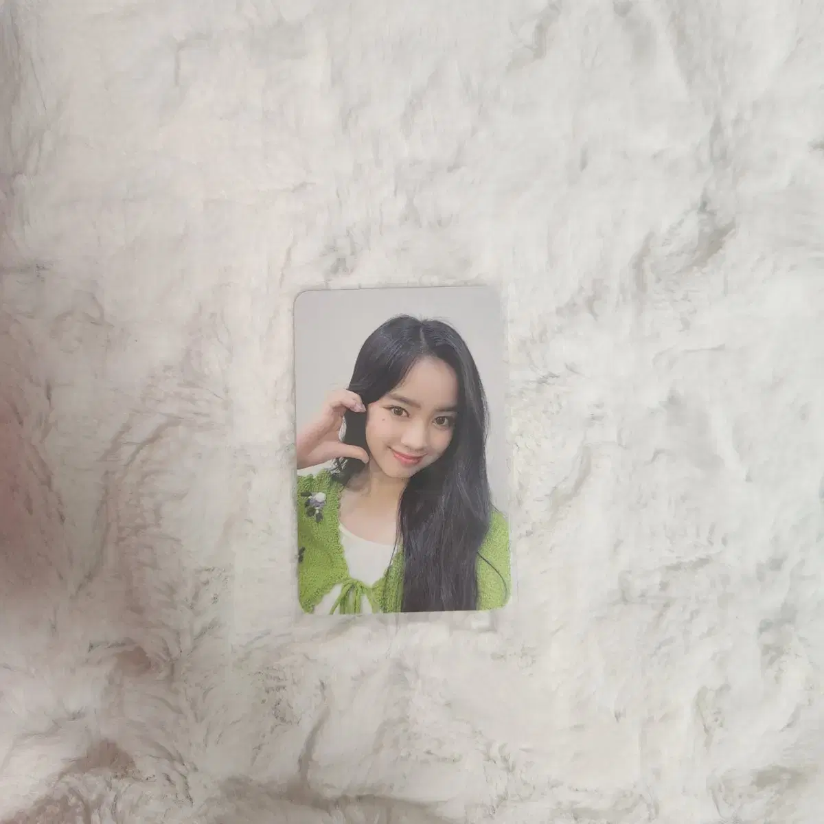 Eunice Elysia unreleased photocard double-sided photocard